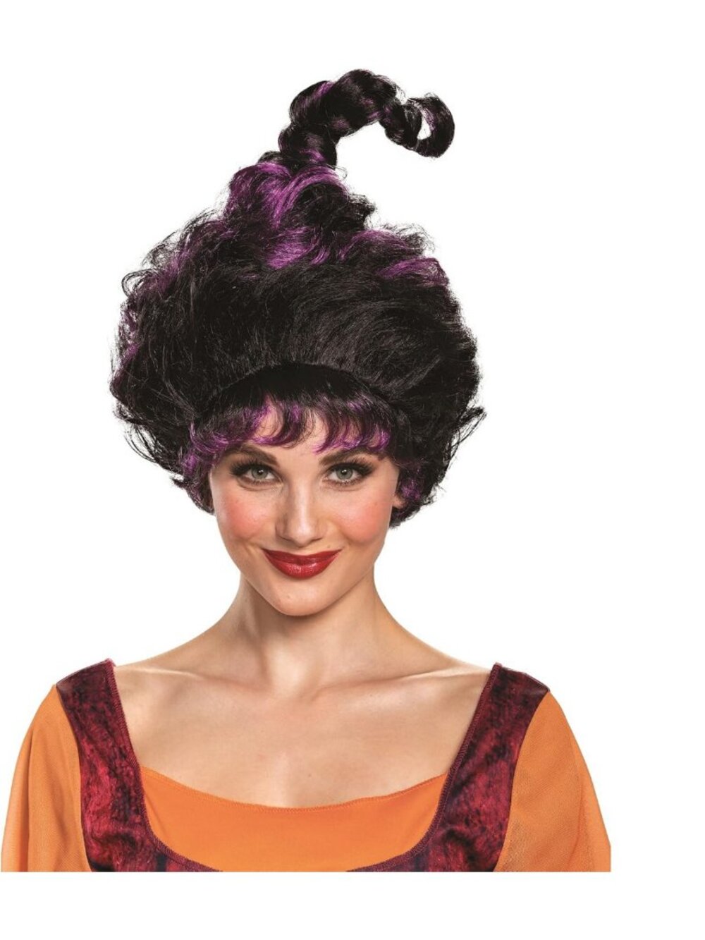 Deluxe Black Wig for Hocus Pocus Mary Costume - Adult Accessory for Halloween